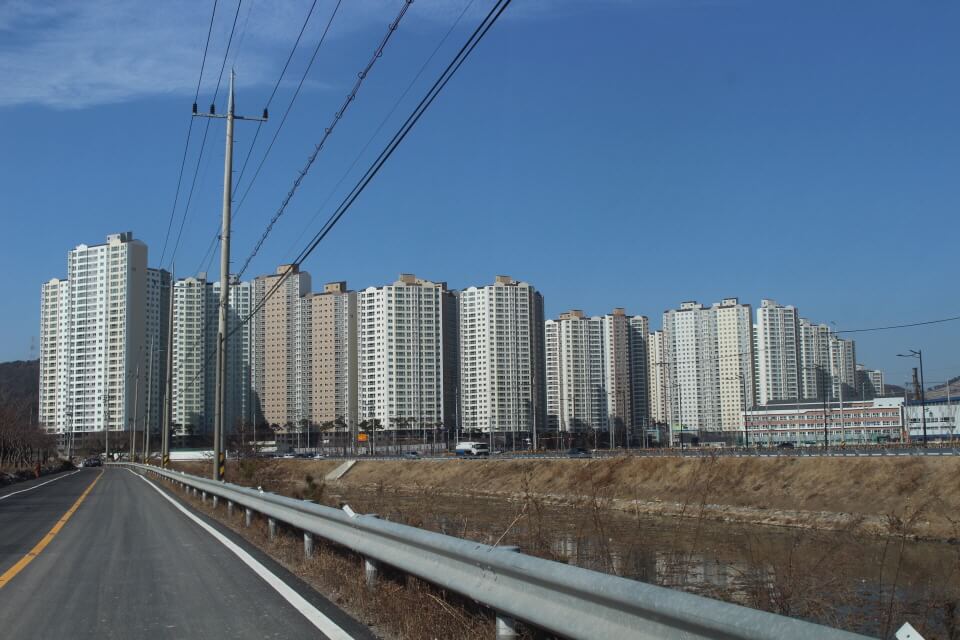 김해센텀두산위브더제니스 전경