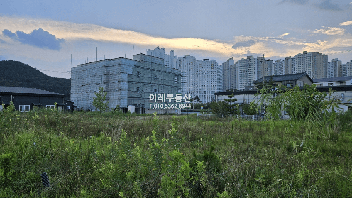 김해주촌선천지구 토지 매매 현장 01