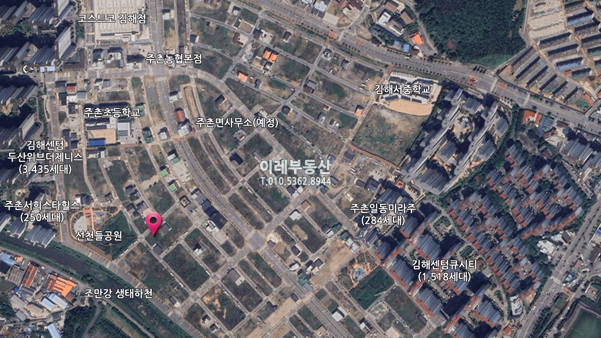김해주촌선천지구 상가 입지 00