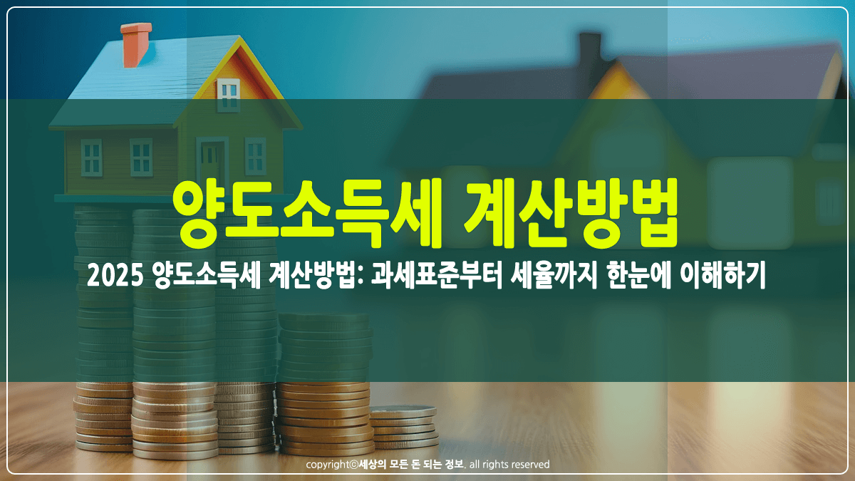양도소득세 계산방법 썸네일