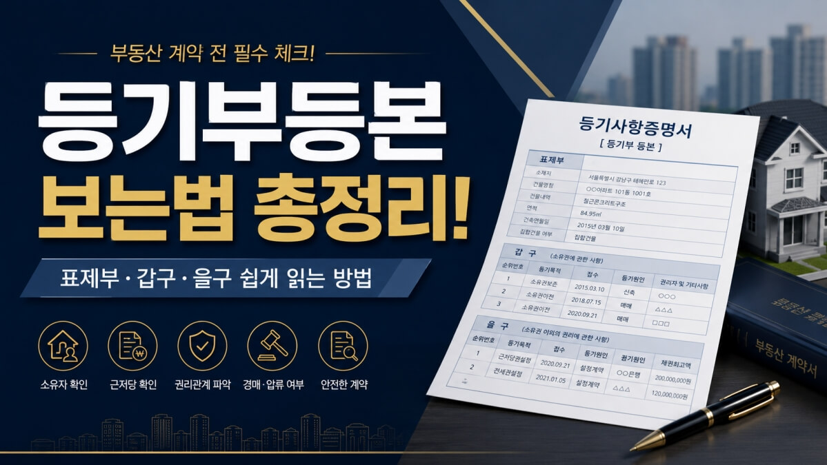 등기부등본 보는법 썸네일