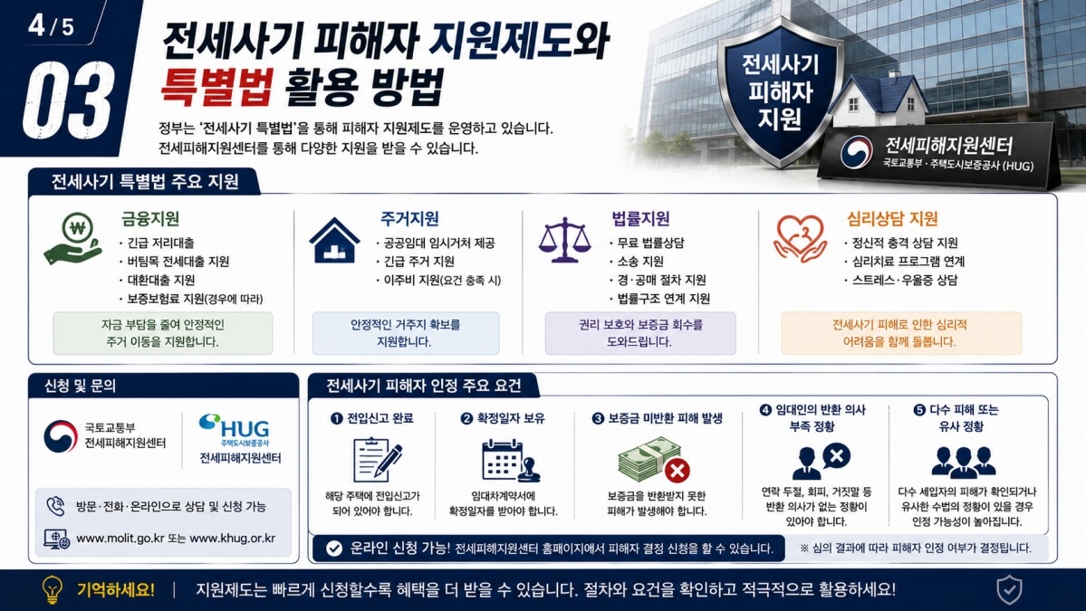 전세사기 피해자 지원제도