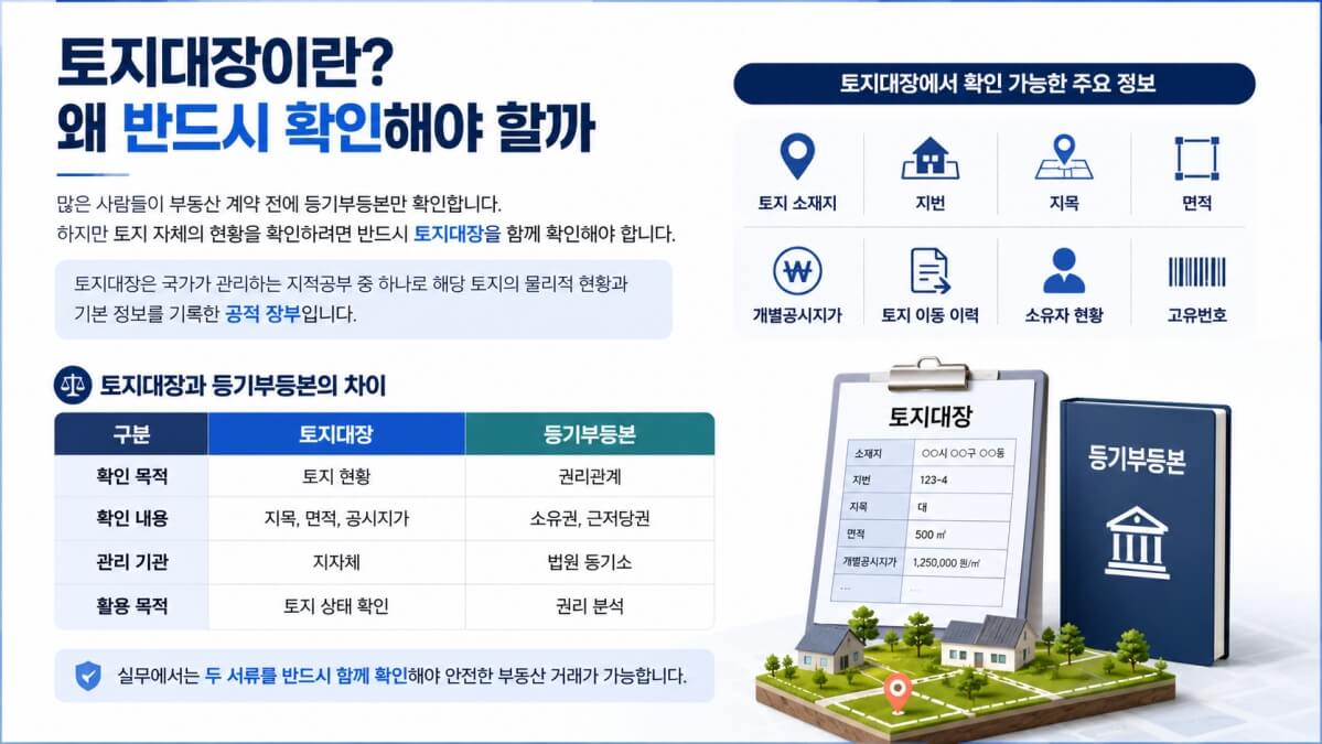 토지대장이란?