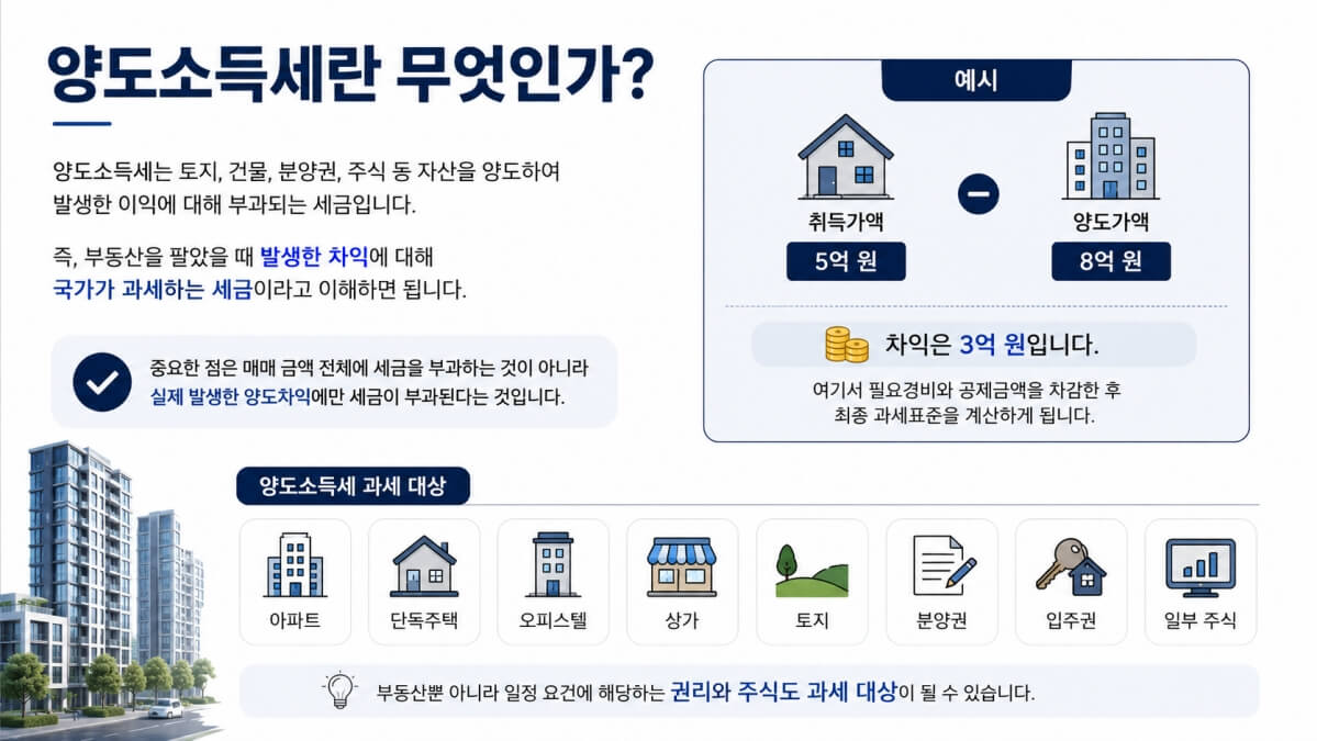 양도소득세란?