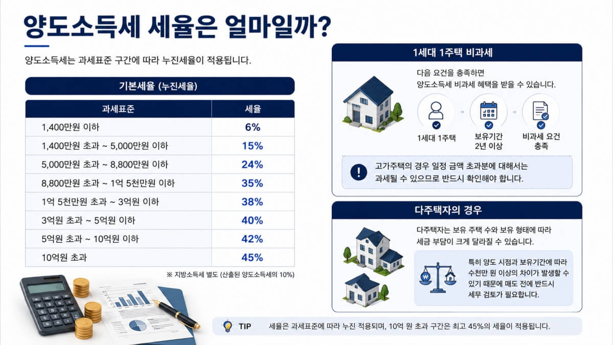양도소득세 세율