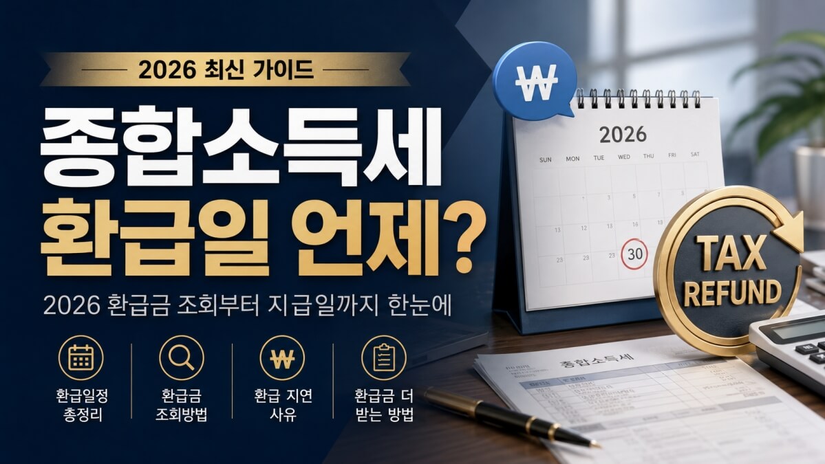 종합소득세 환급일 썸네일
