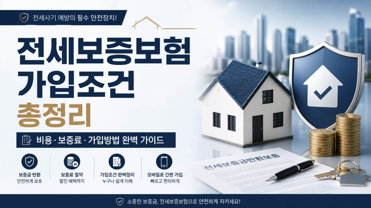 전세보증보험 가입조건 썸네일