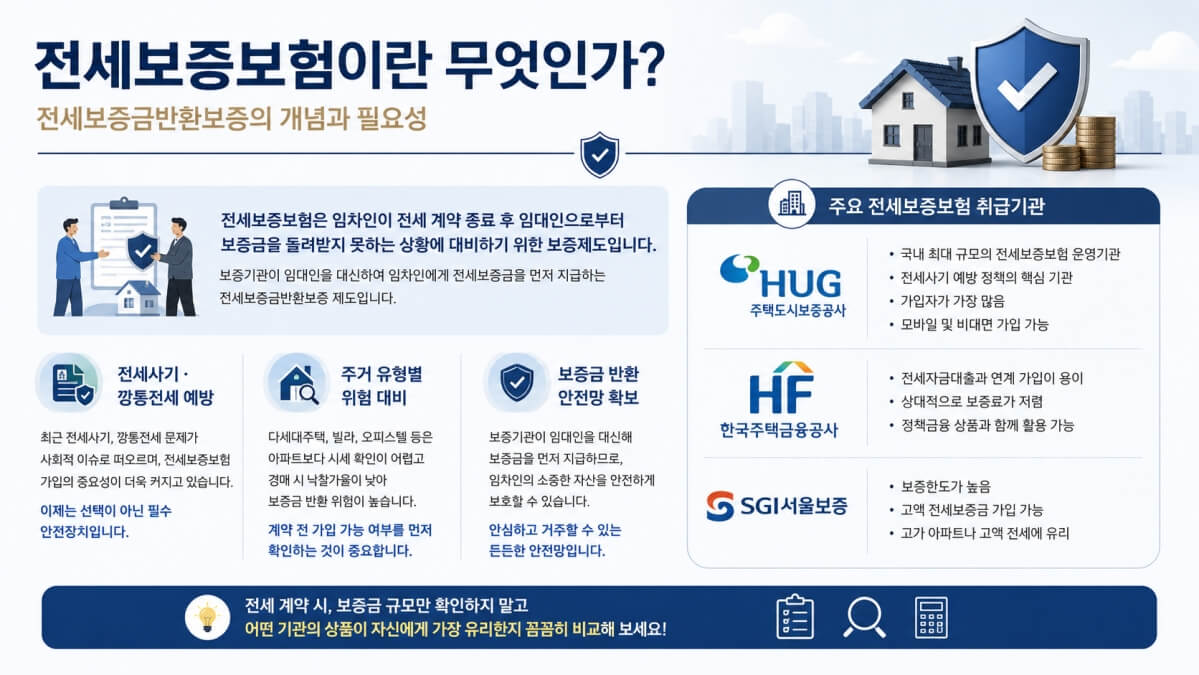 전세보증보험이란?