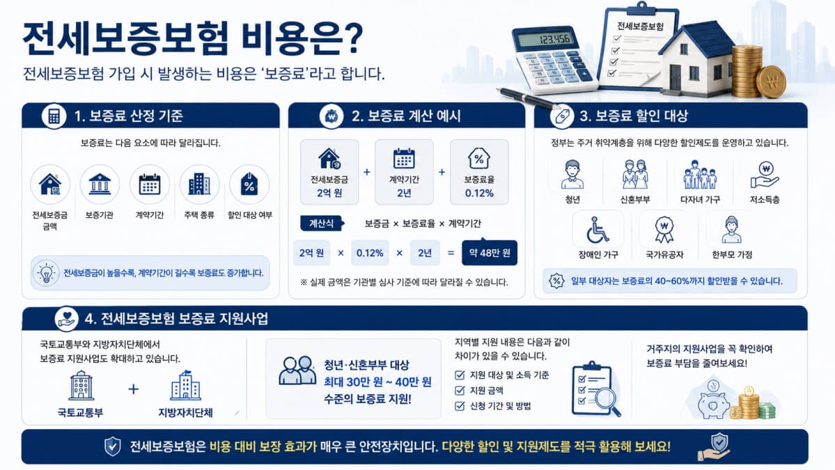 전세보증보험 비용