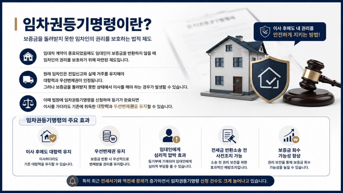 임차권등기명령이란?