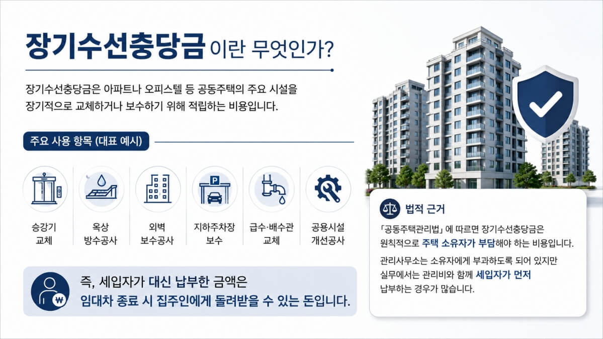 장기수선충당금이란?