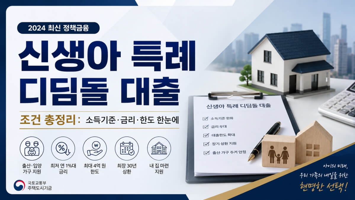 신생아 특례 디딤돌 대출 썸네일