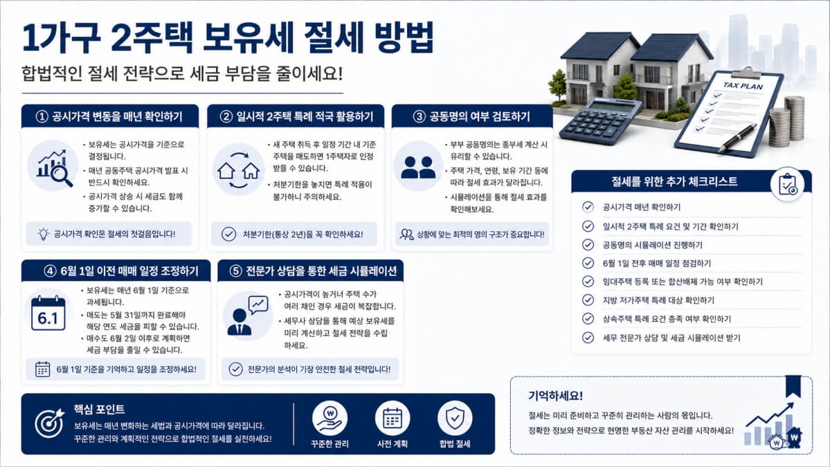 보유세 절세 방법