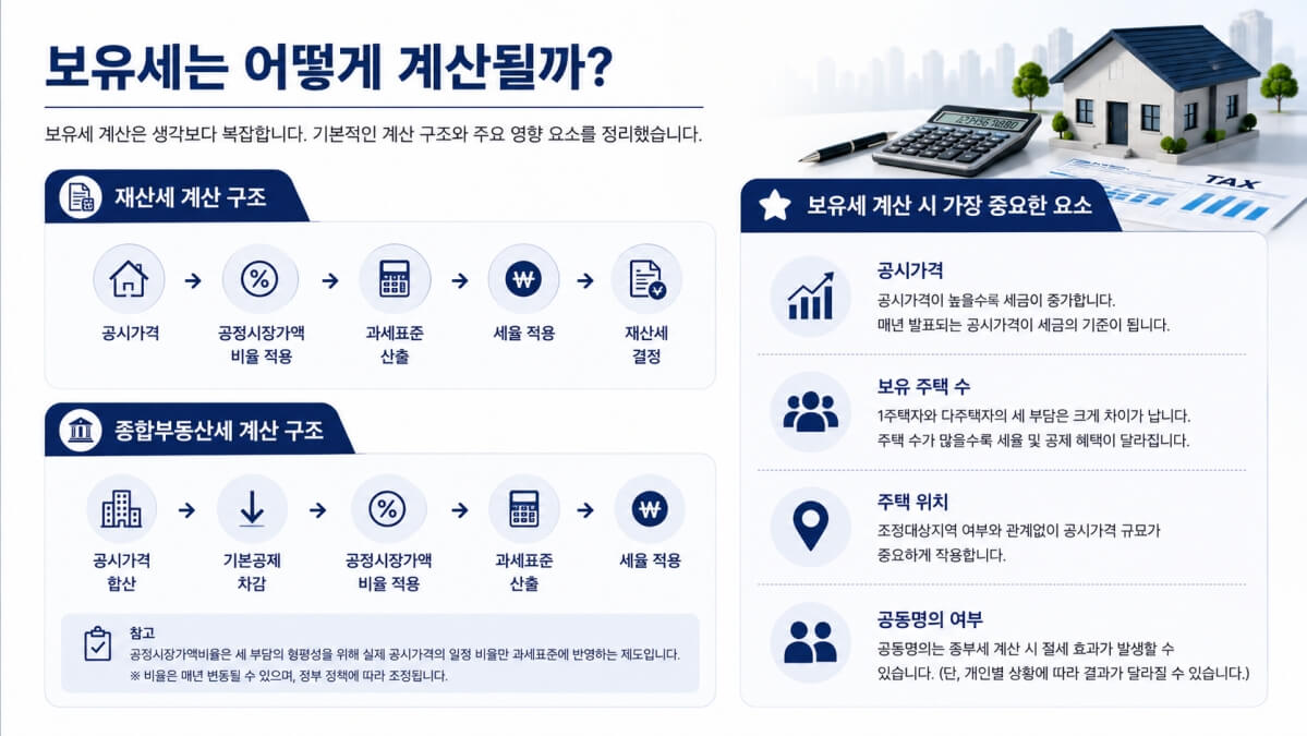 보유세는 어떻게 계산될까?