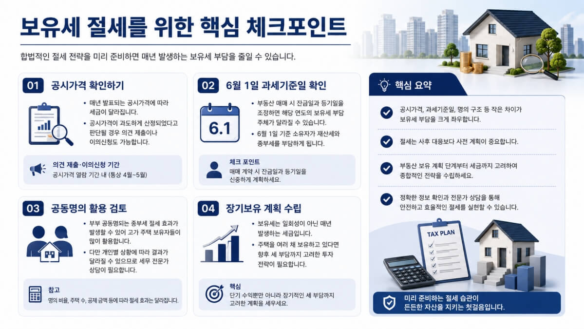 보유세 절세 포인트