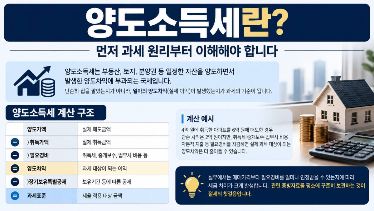 양도소득세란?