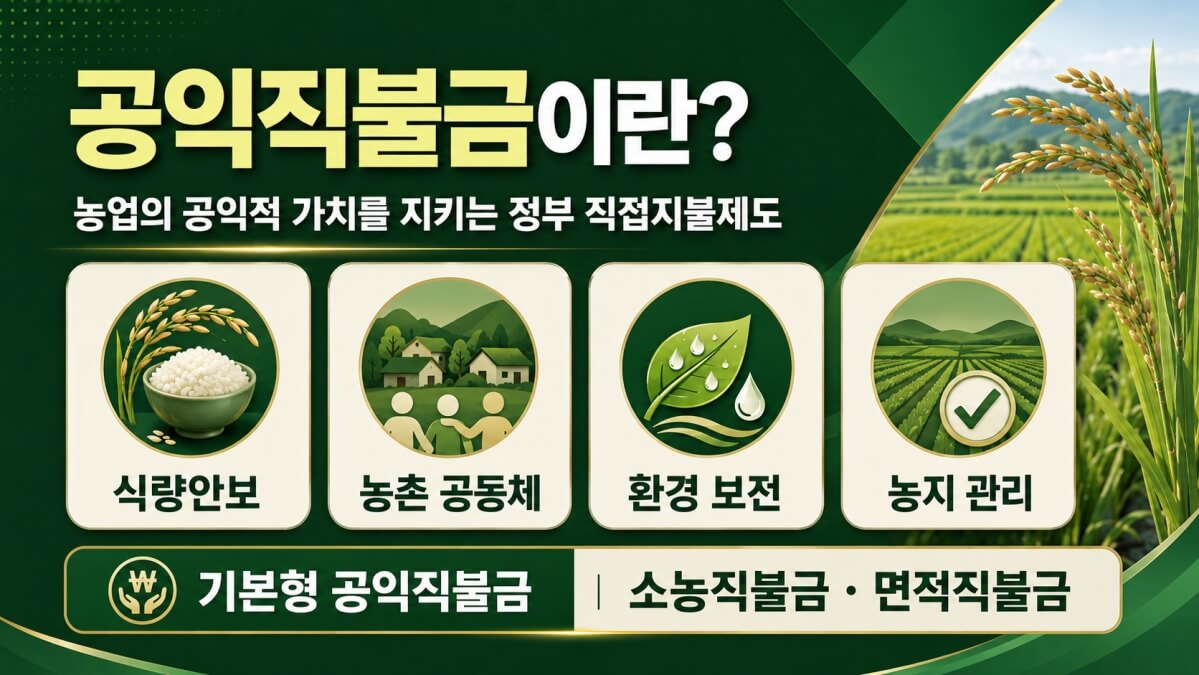 공익직불금이란?