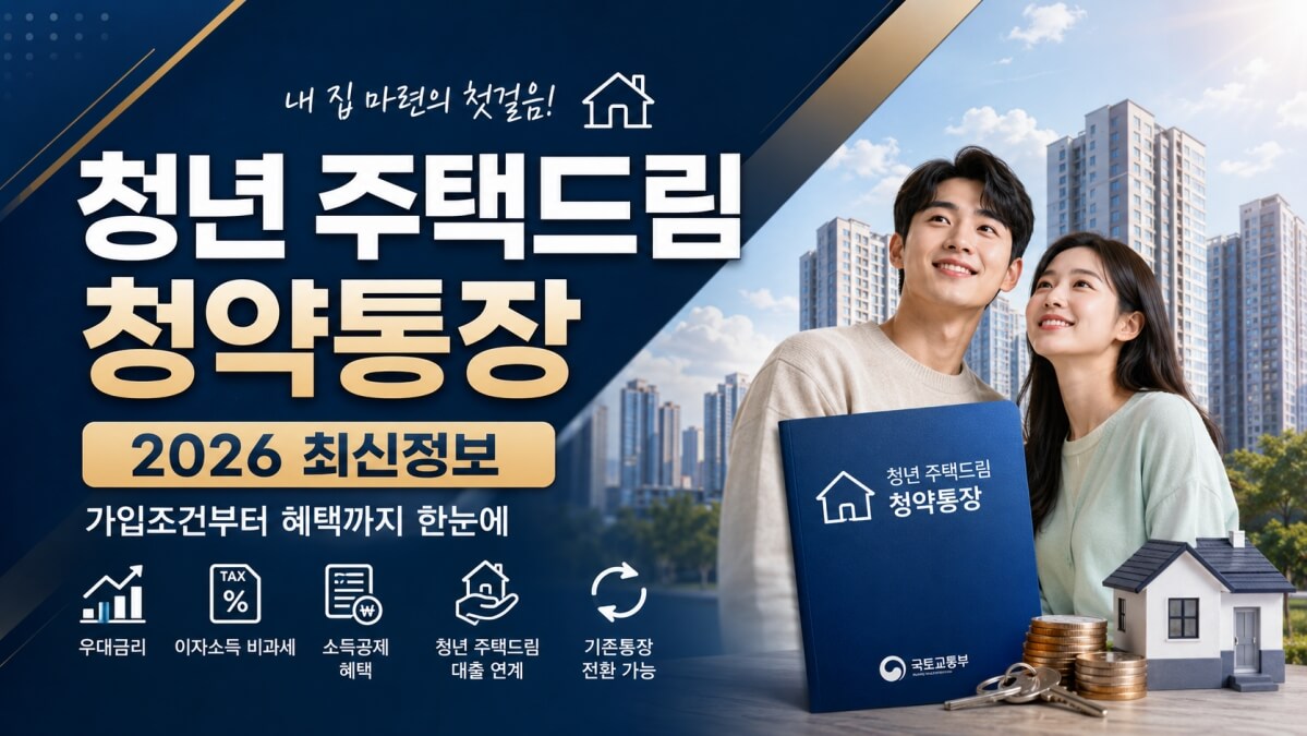 청년 주택드림 청양통장 썸네일