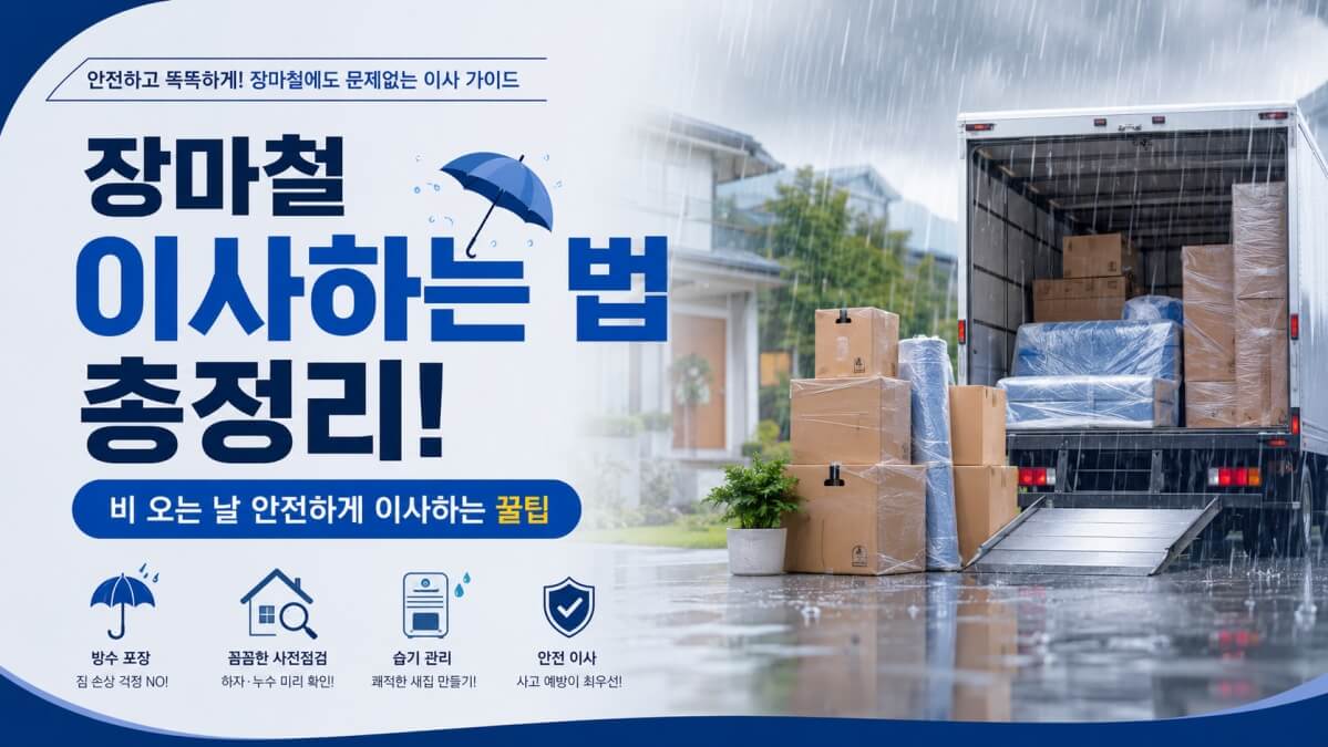 장마철 이사하는 법 썸네일