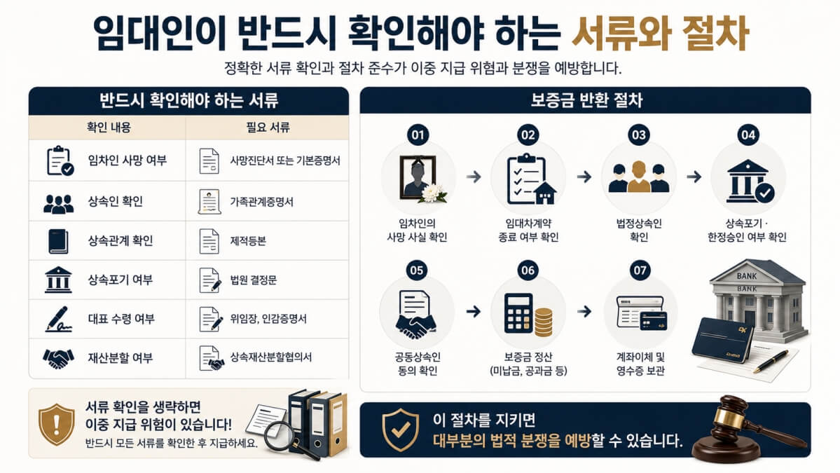 확인해야 할 서류