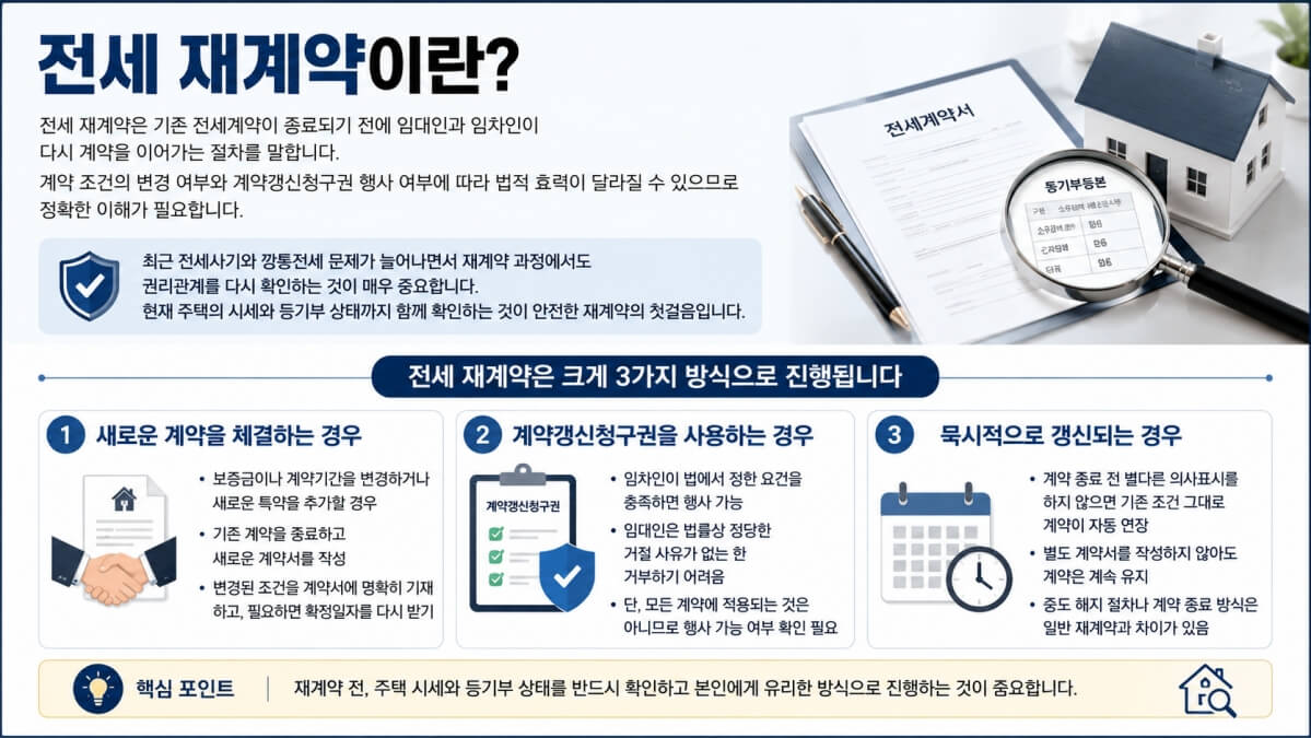 전세 재계약이란?