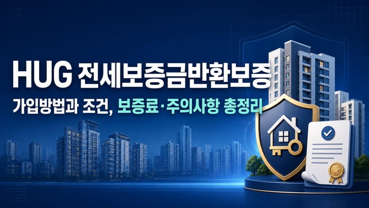 HUG 전세보증금반환보증 썸네일
