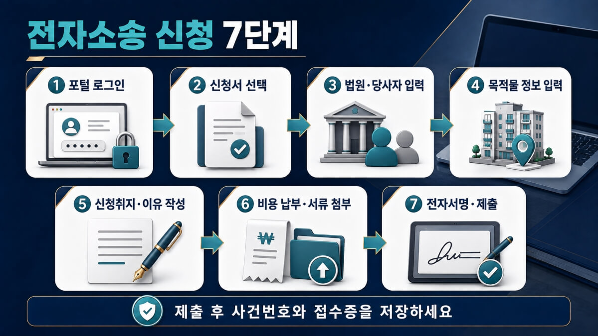 임차권등기명령 인터넷 신청 방법