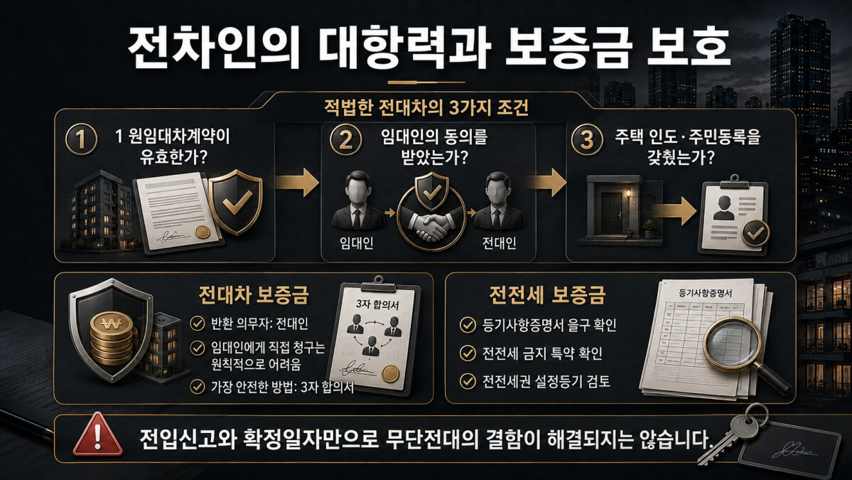 전차인의 대항력
