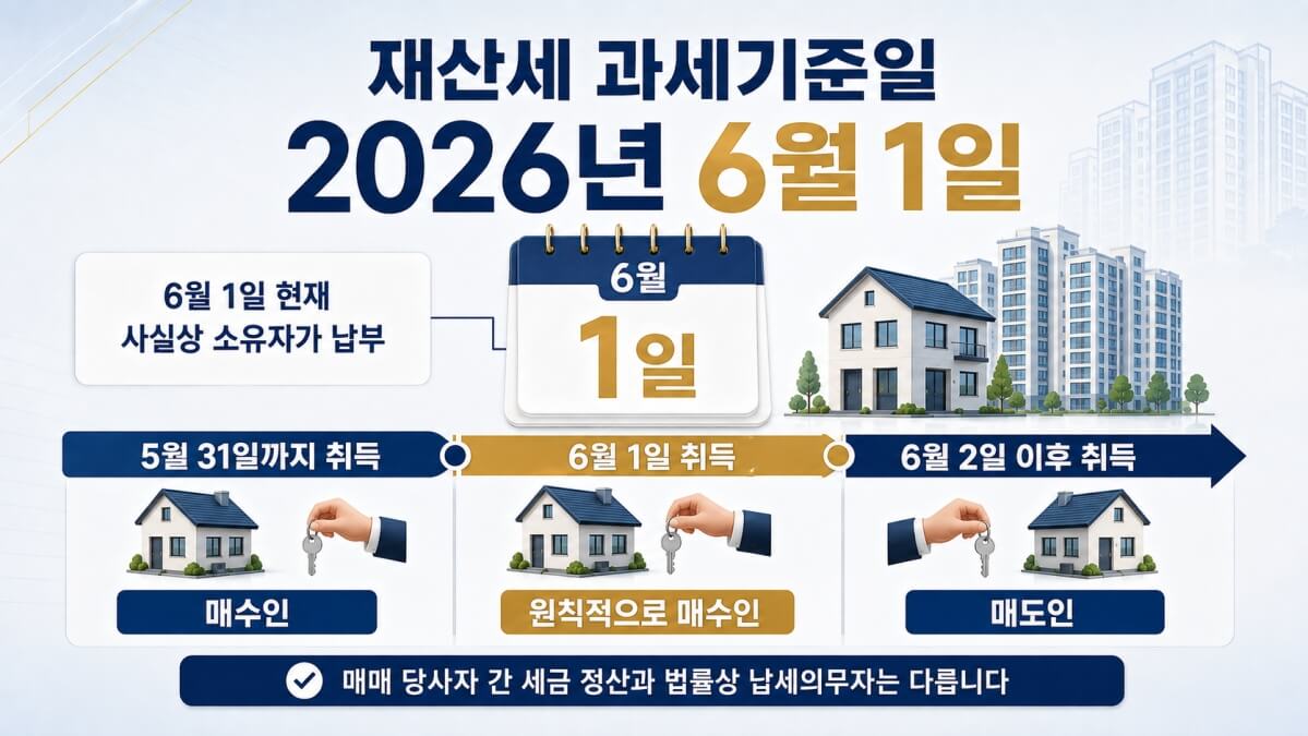 재산세 과세기준일