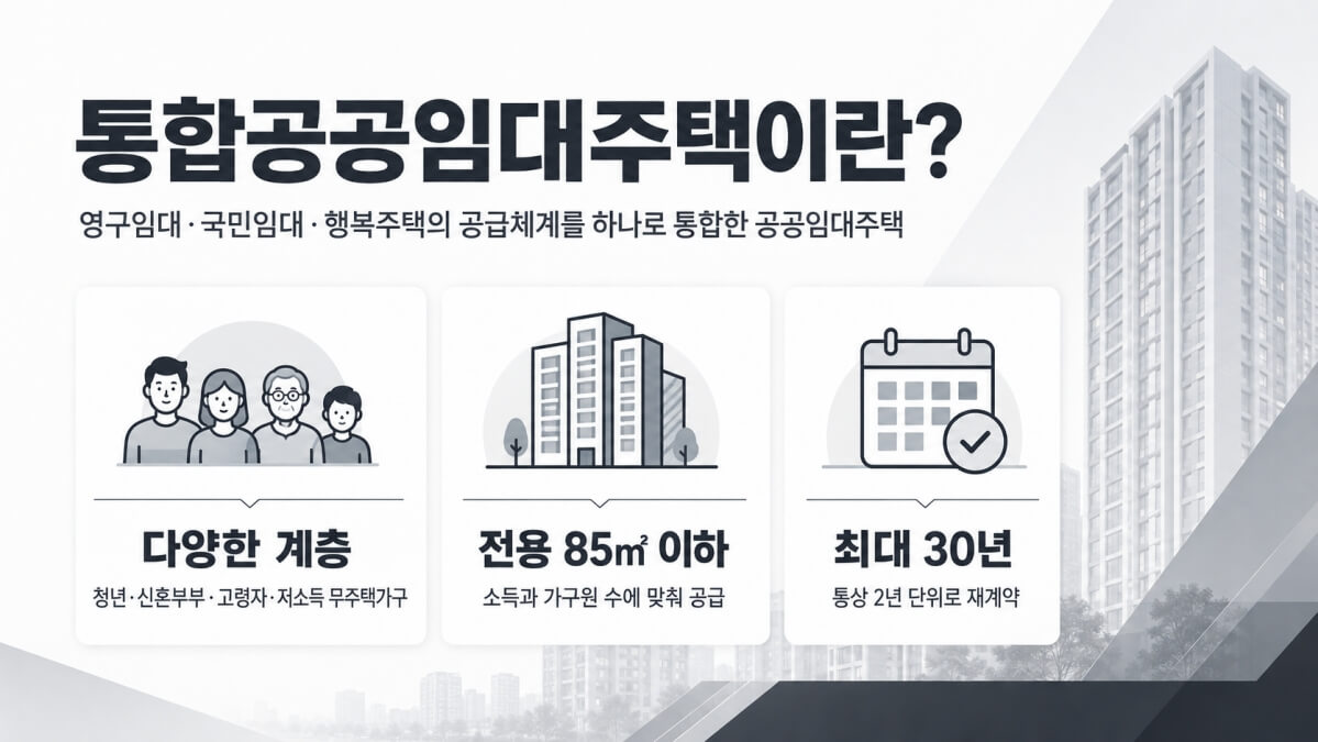 통합공공임대주택이란?