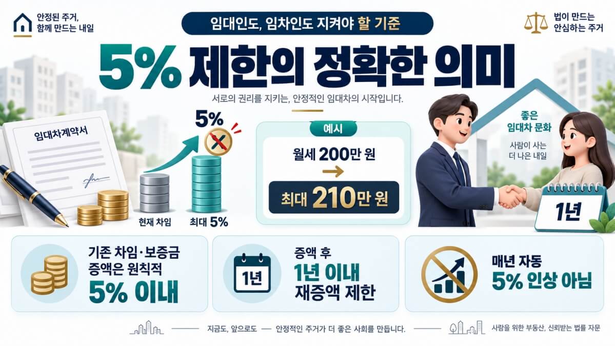 5% 제한의 정확한 의미