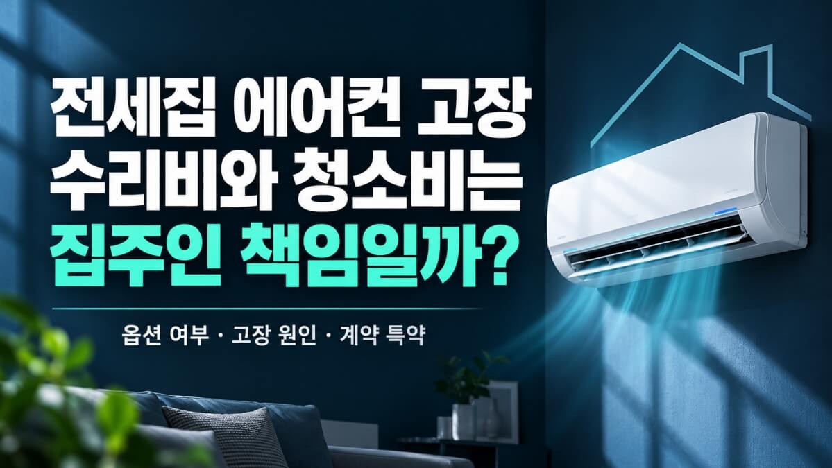 전세집 에어컨 고장 썸네일