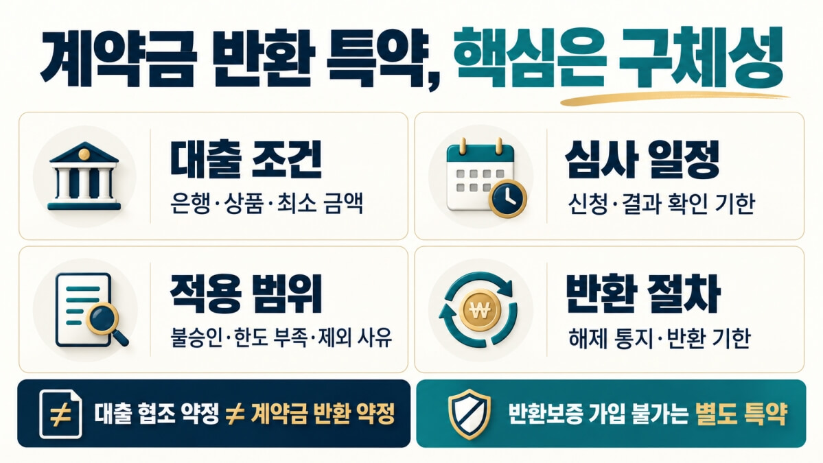 전세대출 불가 특약