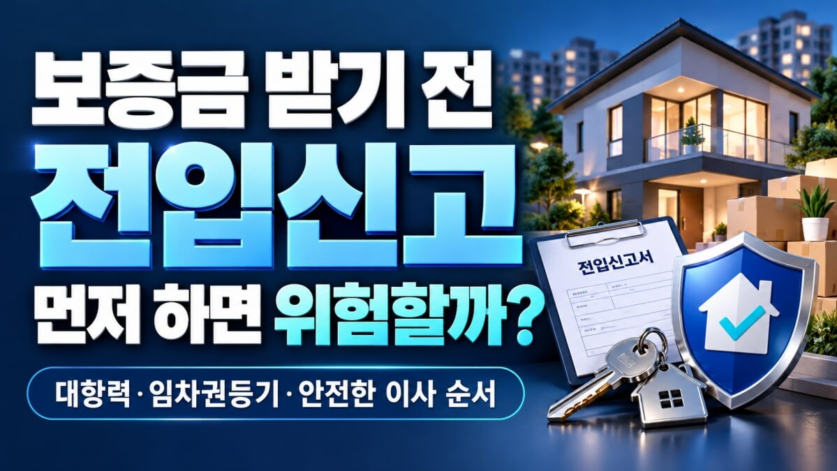 보증금 받기 전 전입신고 썸네일