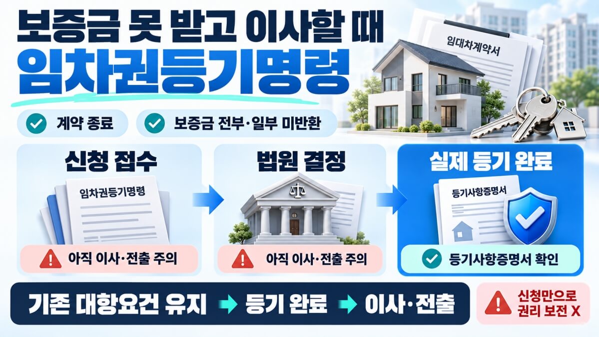 임차권등기명령