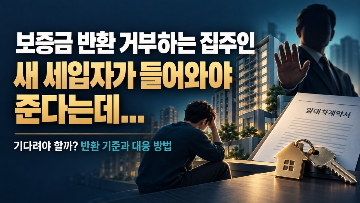 보증금 반환 거부하는 집주인 썸네일