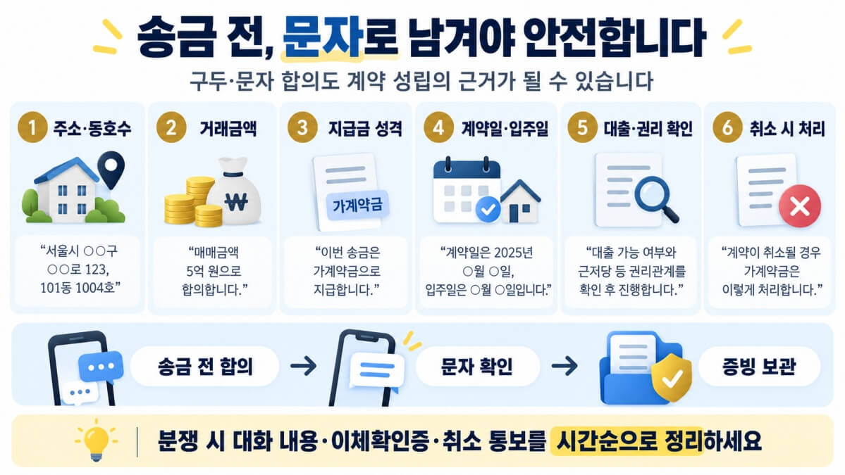 부동산 가계약 분쟁 예방